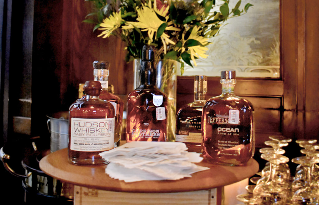 Bourbon Variety on Table